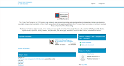 Desktop Screenshot of primarycarecompanion.qstream.com