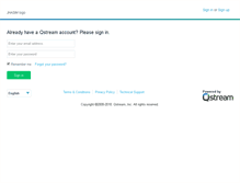 Tablet Screenshot of jhacs.qstream.com