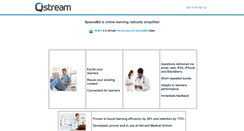 Desktop Screenshot of healthcare.qstream.com